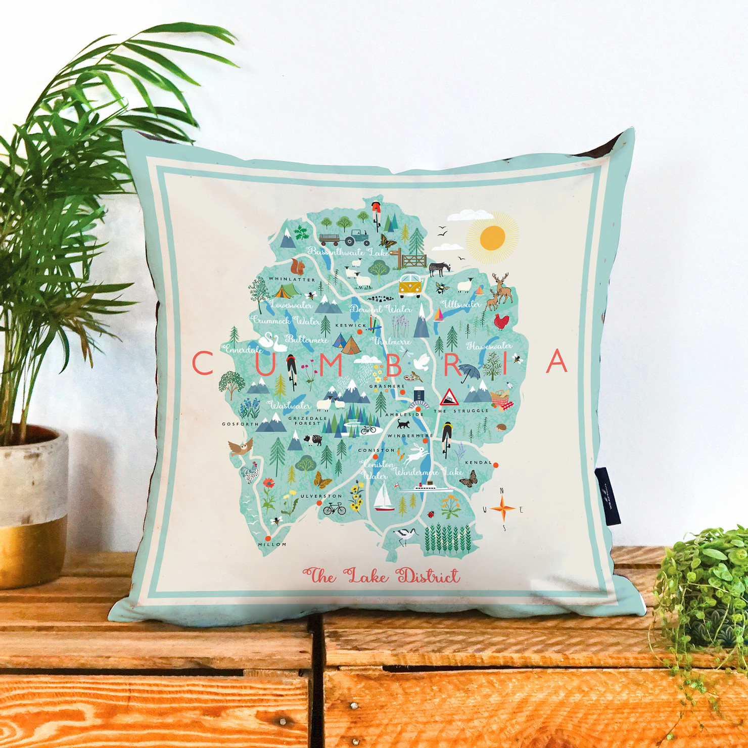 Cumbria cushion